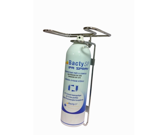 Support pour bactyspray